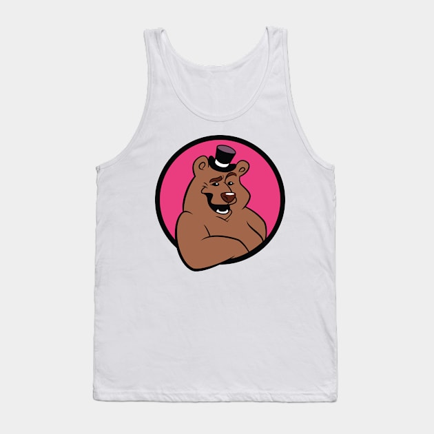 Just The Bear Tank Top by Upford Network